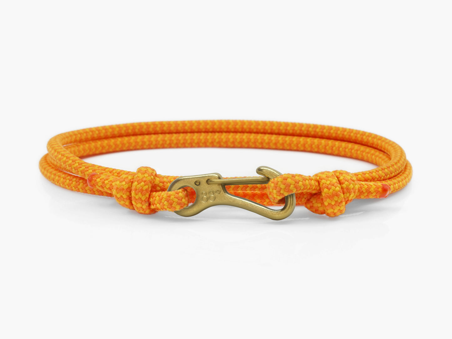 Sunset & Brass Gold Carabiner Bracelet